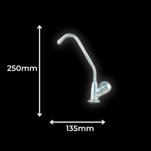 Fan Style Tap dimensions