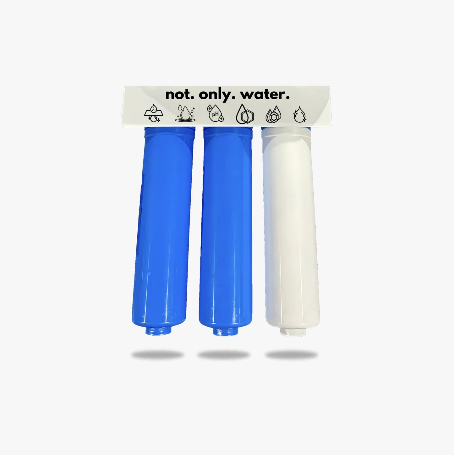 3 Stage Water Filtration System (PP + GAC + CTO)