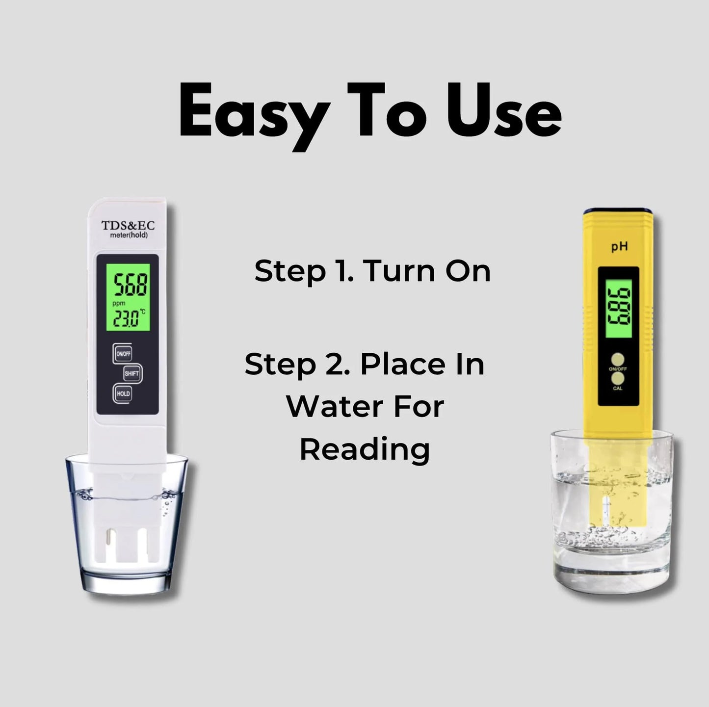 TDS And pH Water Quality Test Pen Set