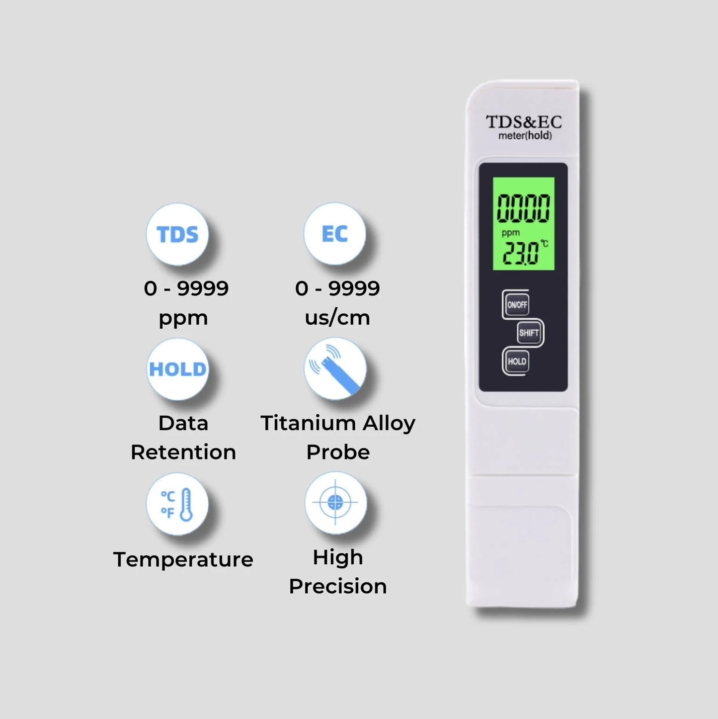 TDS And pH Water Quality Test Pen Set